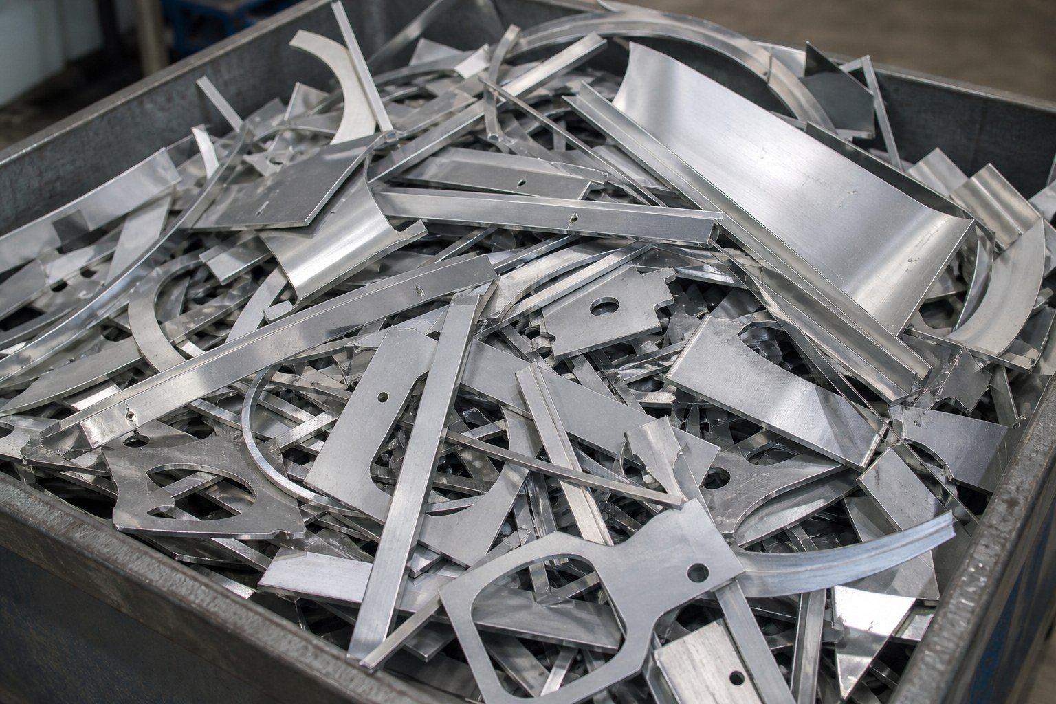 Sheet / Clips aluminium scrap from the Gulf