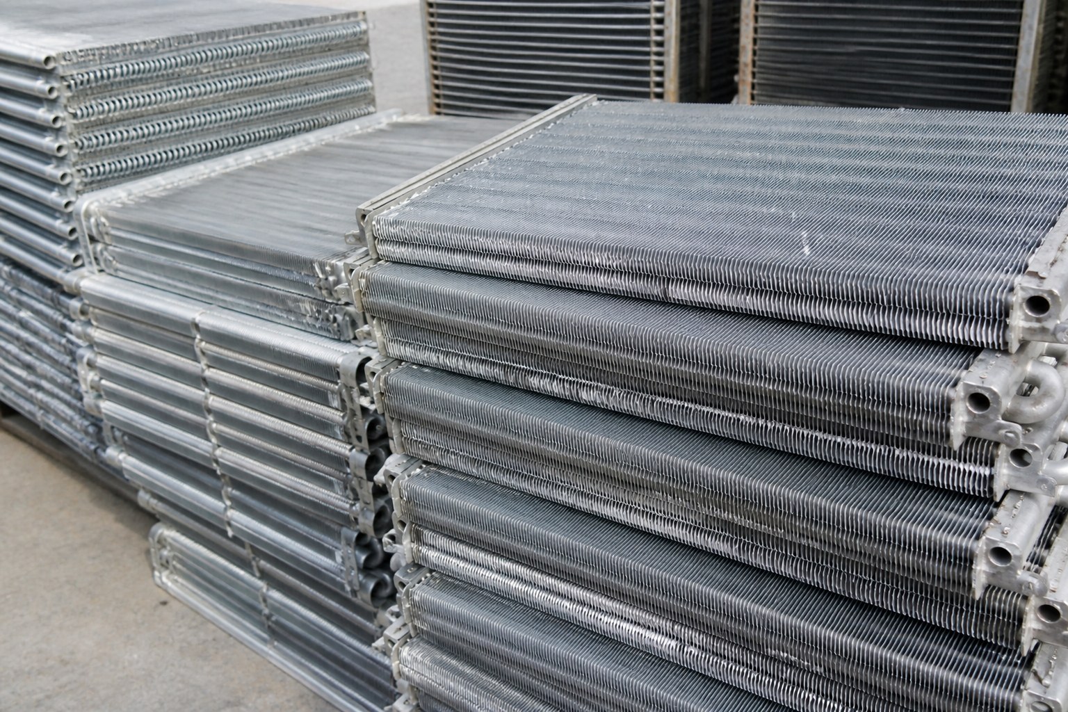 HVAC / Condenser aluminium scrap from the Gulf