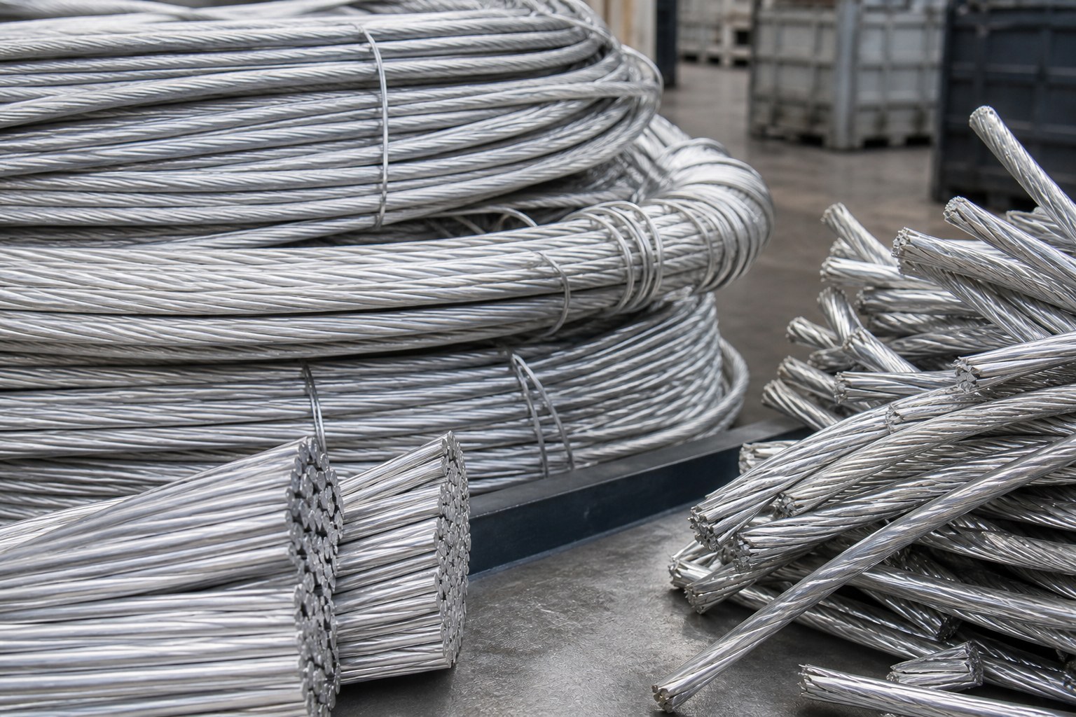 EC Wire (Electrical Conductor) aluminium scrap from the Gulf